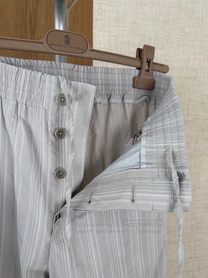 Hermes Hermes Men's Thin Drawstring Pants for Spring and Summer Size US 40 / EU 56 - 4 Thumbnail
