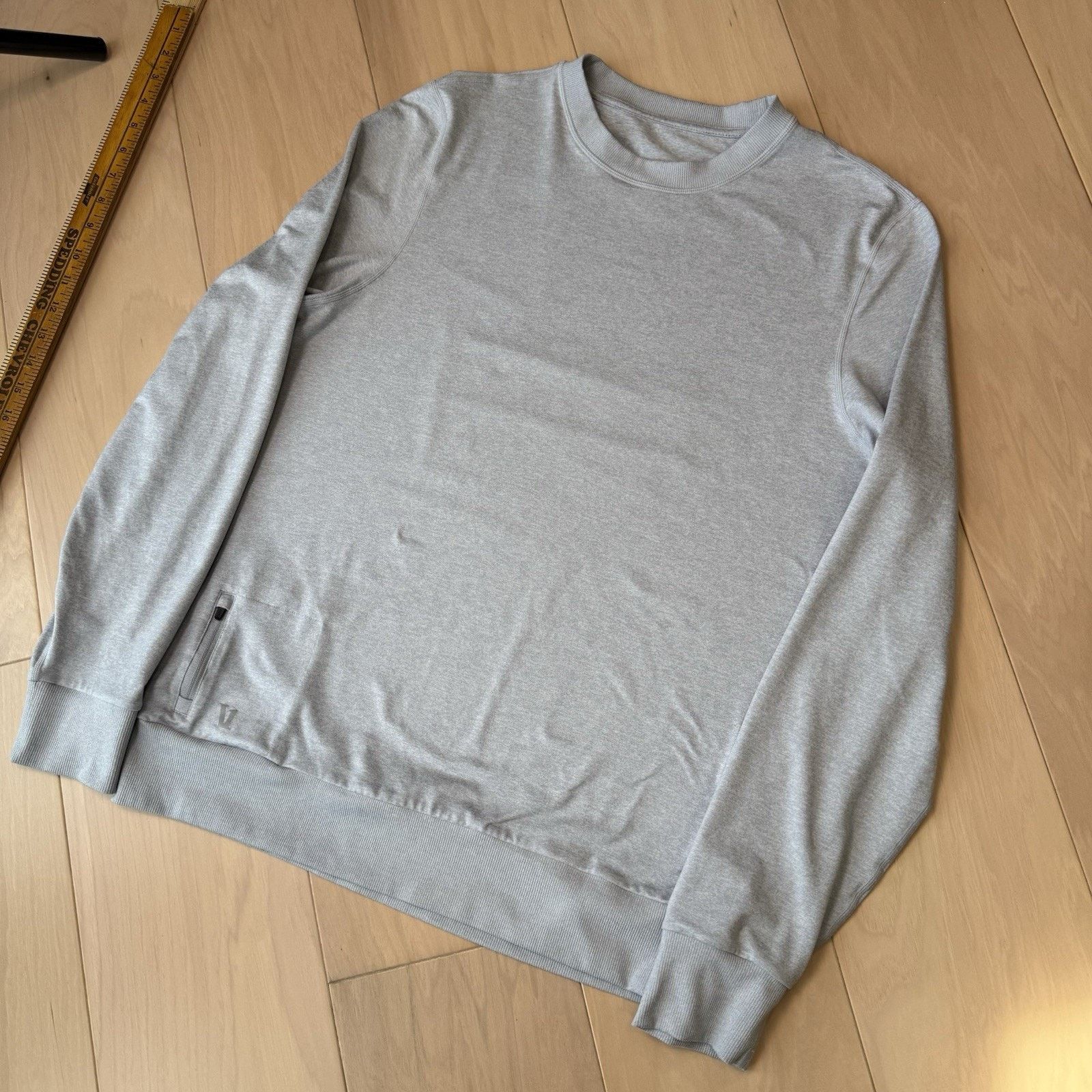 Vuori Vuori Ponto Performance Crew Large Gray Lightweight Pullover Size US L / EU 52-54 / 3 - 10 Thumbnail