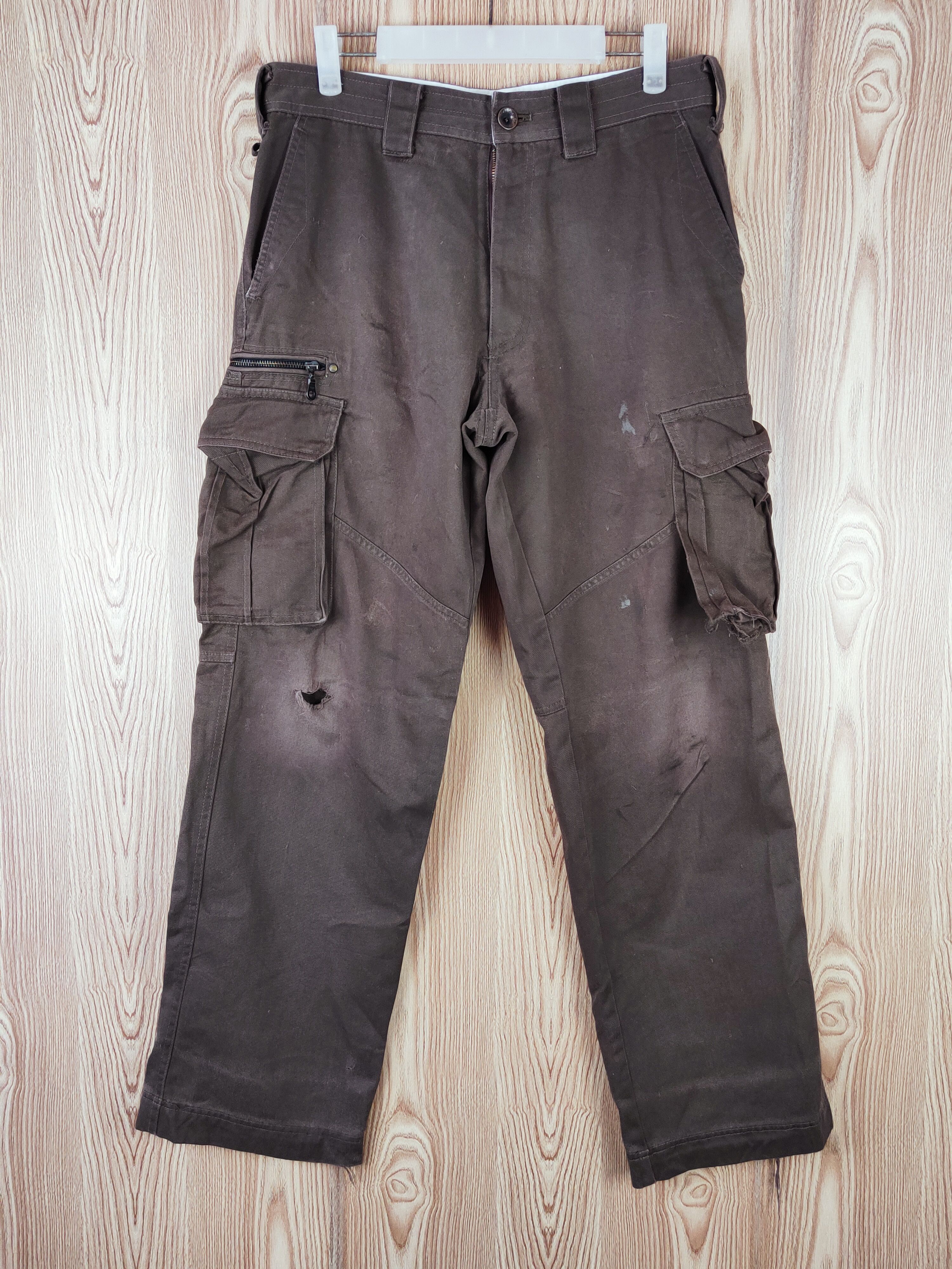 Dickies DaBrown Multipocket CargoPants-Distressed Punk Stuff