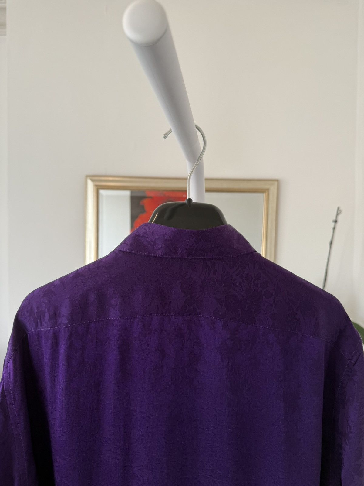 Saint Laurent Paris SS22 Saint Laurent Silk Brocade Shirt Size US M / EU 48-50 / 2 - 12 Thumbnail