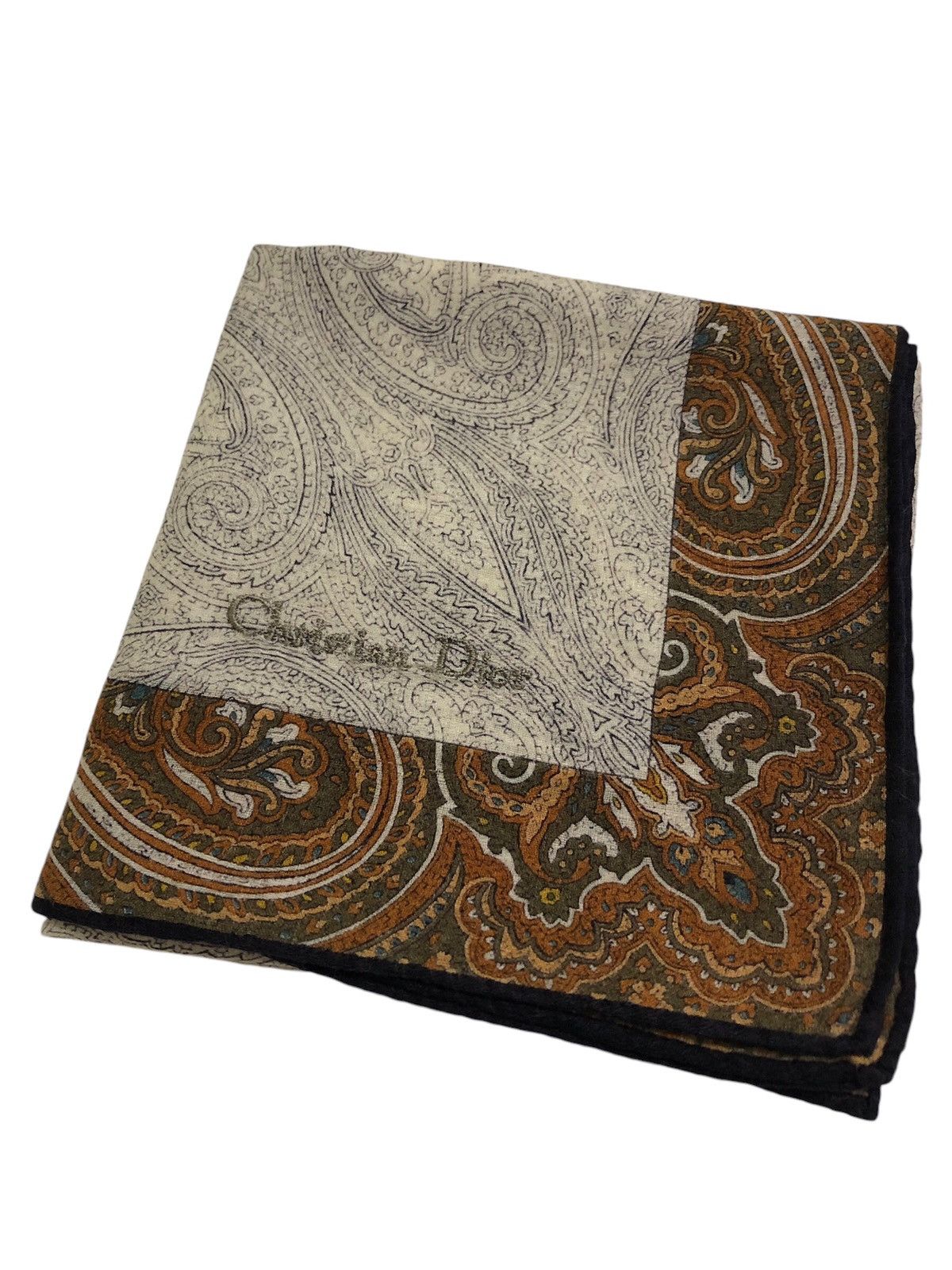 Christian Dior Monsieur × Vintage Vintage Cristian Dior Handkerchief Size ONE SIZE - 1 Thumbnail