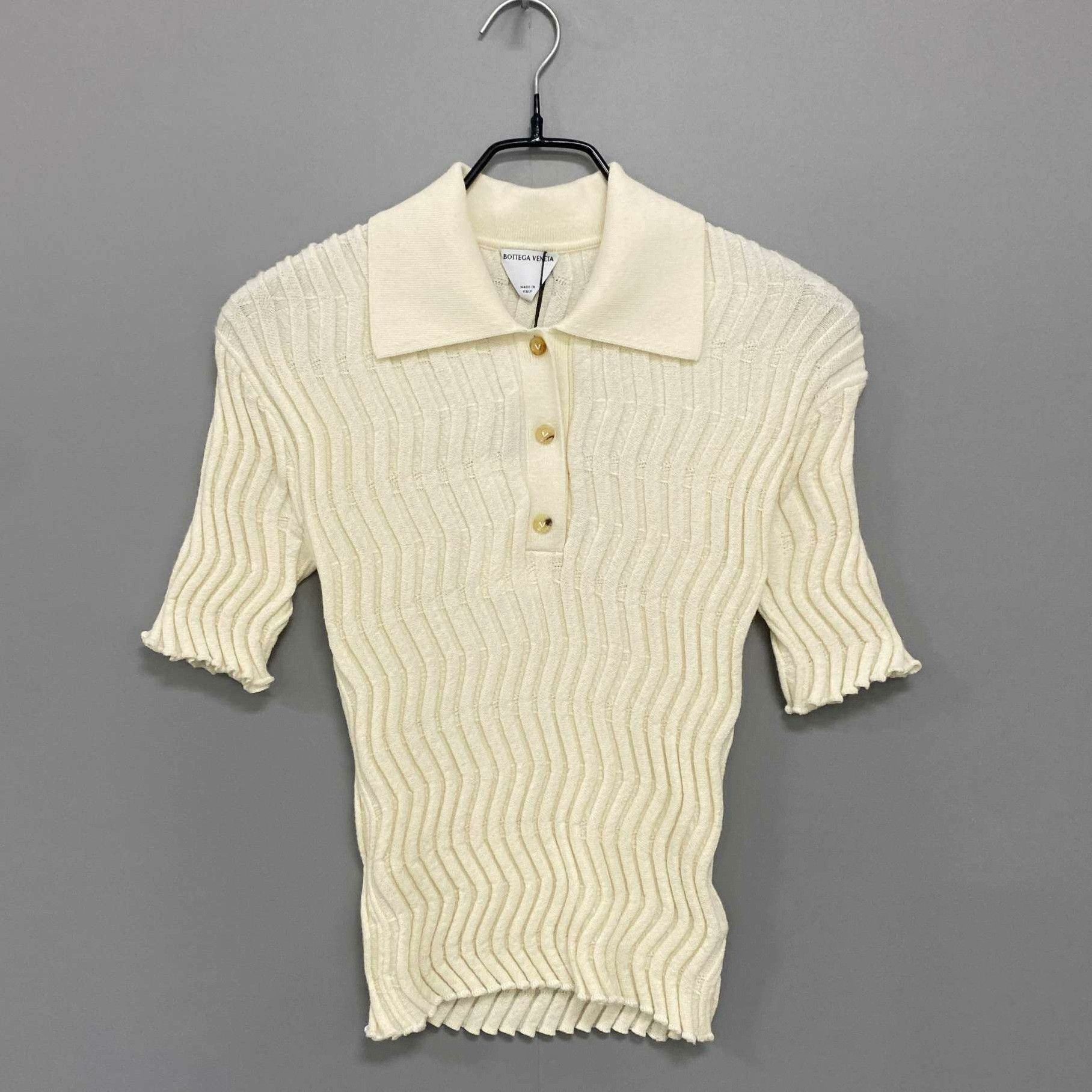 Bottega Veneta Bottega Veneta Knit Beige Sweater S Women Size S / US 4 / IT 40 - 1 Thumbnail