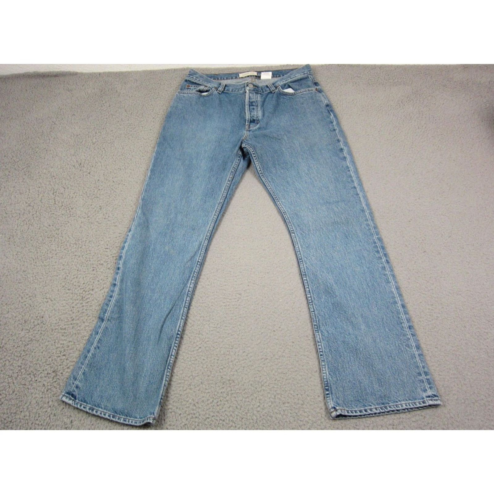 Gap VINTAGE GAP Jeans Womens 14R Blue Bootcut Y2K Wide Leg Denim Light Wash 90s Womens Jeans Gap 1969 Bootcut Regular Womens Jeans Blue 14R Size 36" / US 14 / IT 50 - 2 Thumbnail
