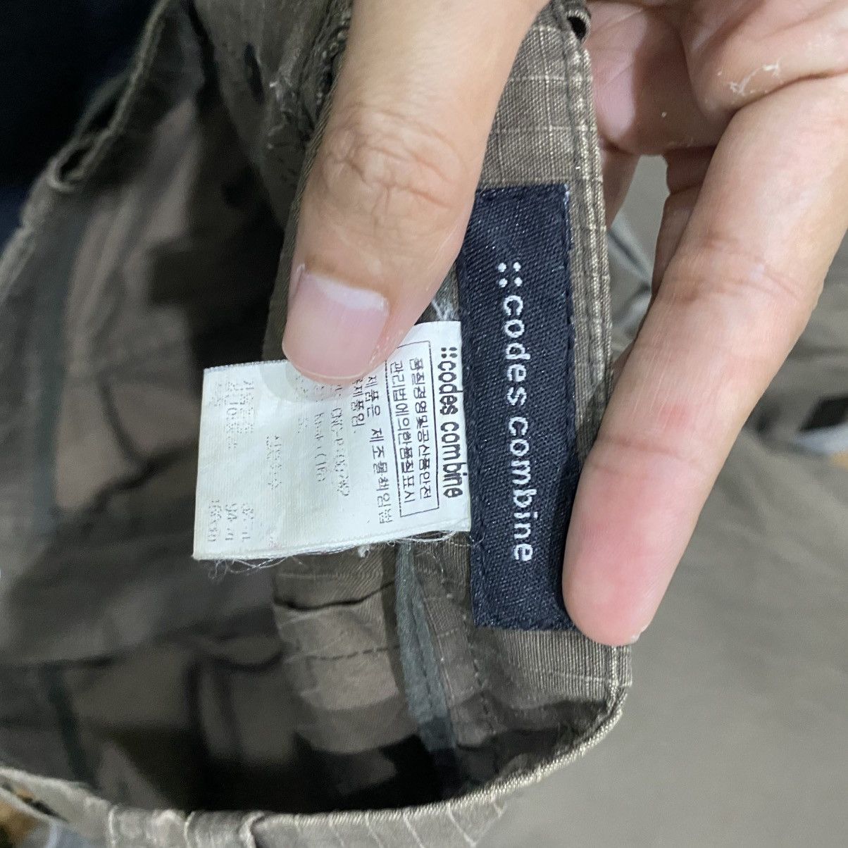 Codes Combine Codes Combine Korea Multi-Pocket Tactical Cargo Pants Brown Size US 30 / EU 46 - 20 Thumbnail