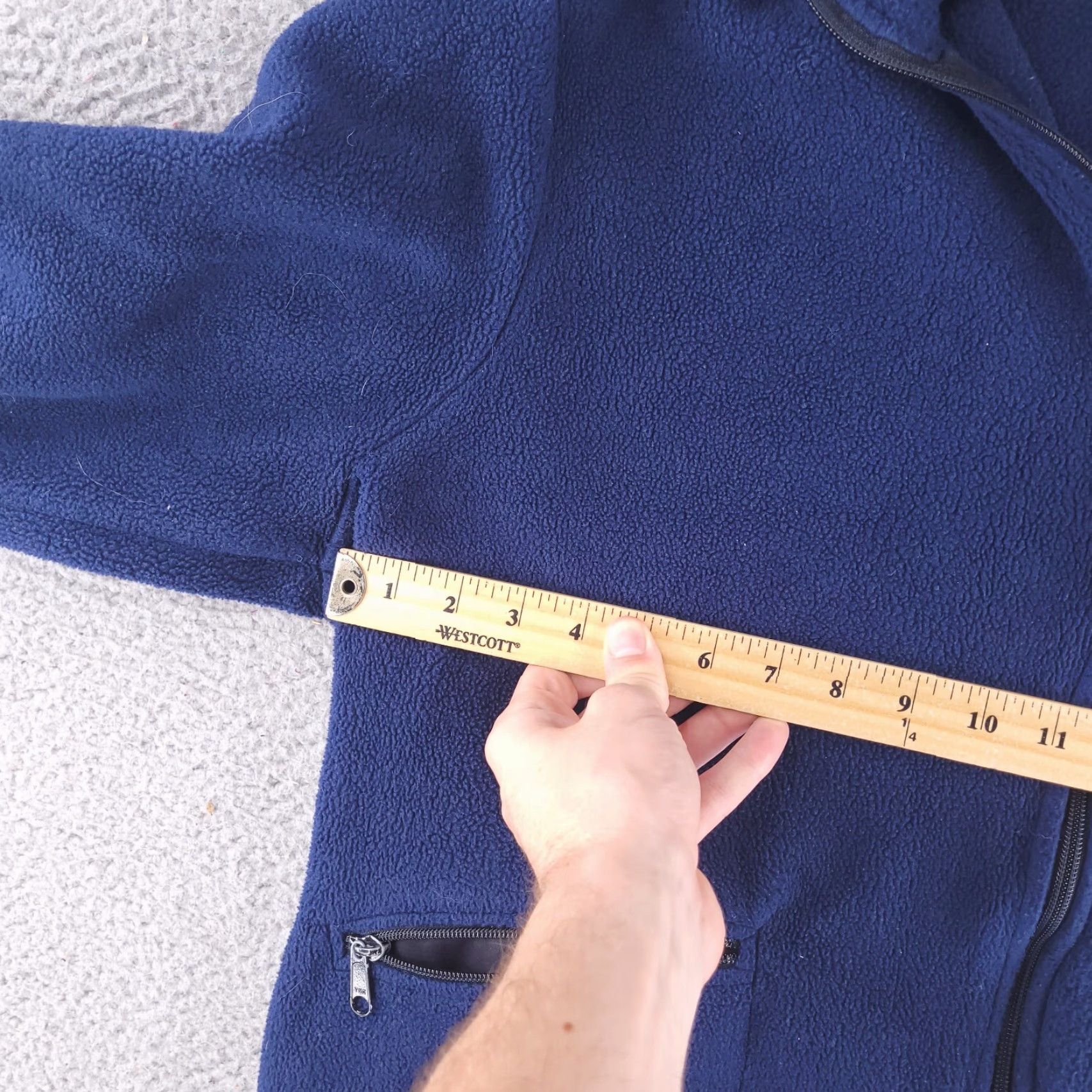 Propper VINTAGE Propper Foul Weather Jacket Mens Large Liner Full Zip USA Military Fleece Size US L / EU 52-54 / 3 - 3 Thumbnail