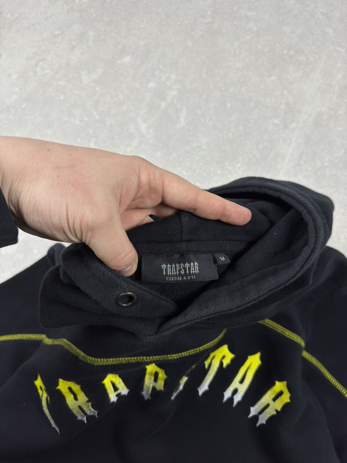 Trapstar London Trapstar London Central Cee Drill Black Hoodie Big Logo Size US M / EU 48-50 / 2 - 5 Thumbnail