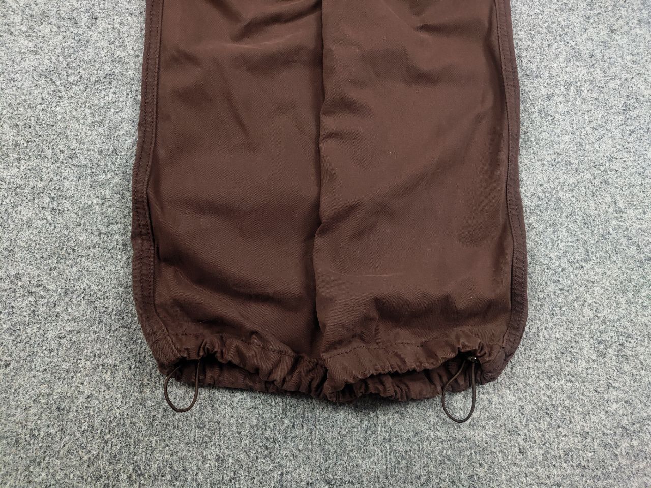 Japanese Brand Vintage Japanese Style Y2K Parachute Brown Baggy Pants Size US 30 / EU 46 - 6 Thumbnail