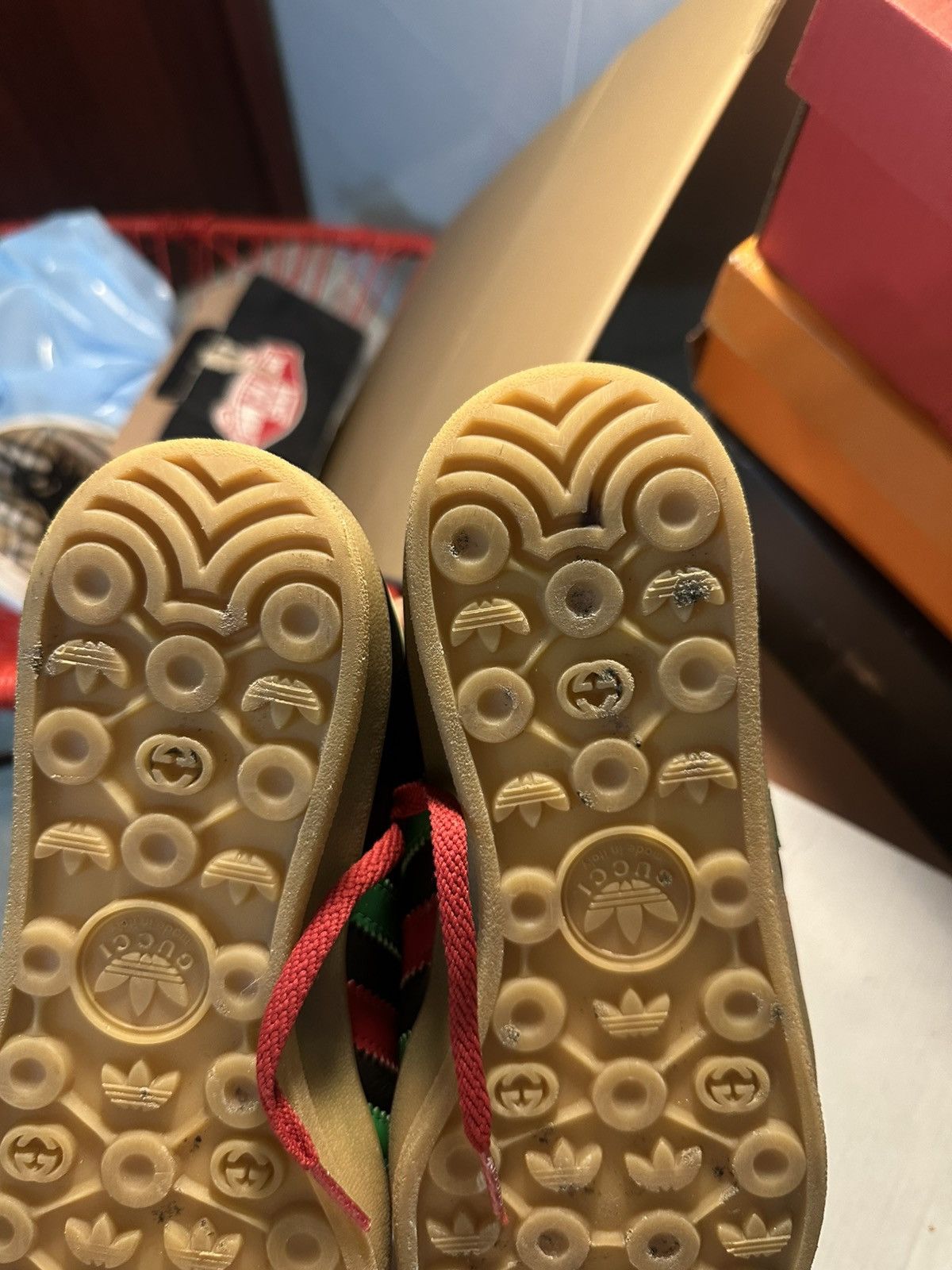 Adidas × Gucci AUTHENTIC Men’s Gucci Gazelle Size US 7.5 / EU 40-41 - 8 Thumbnail