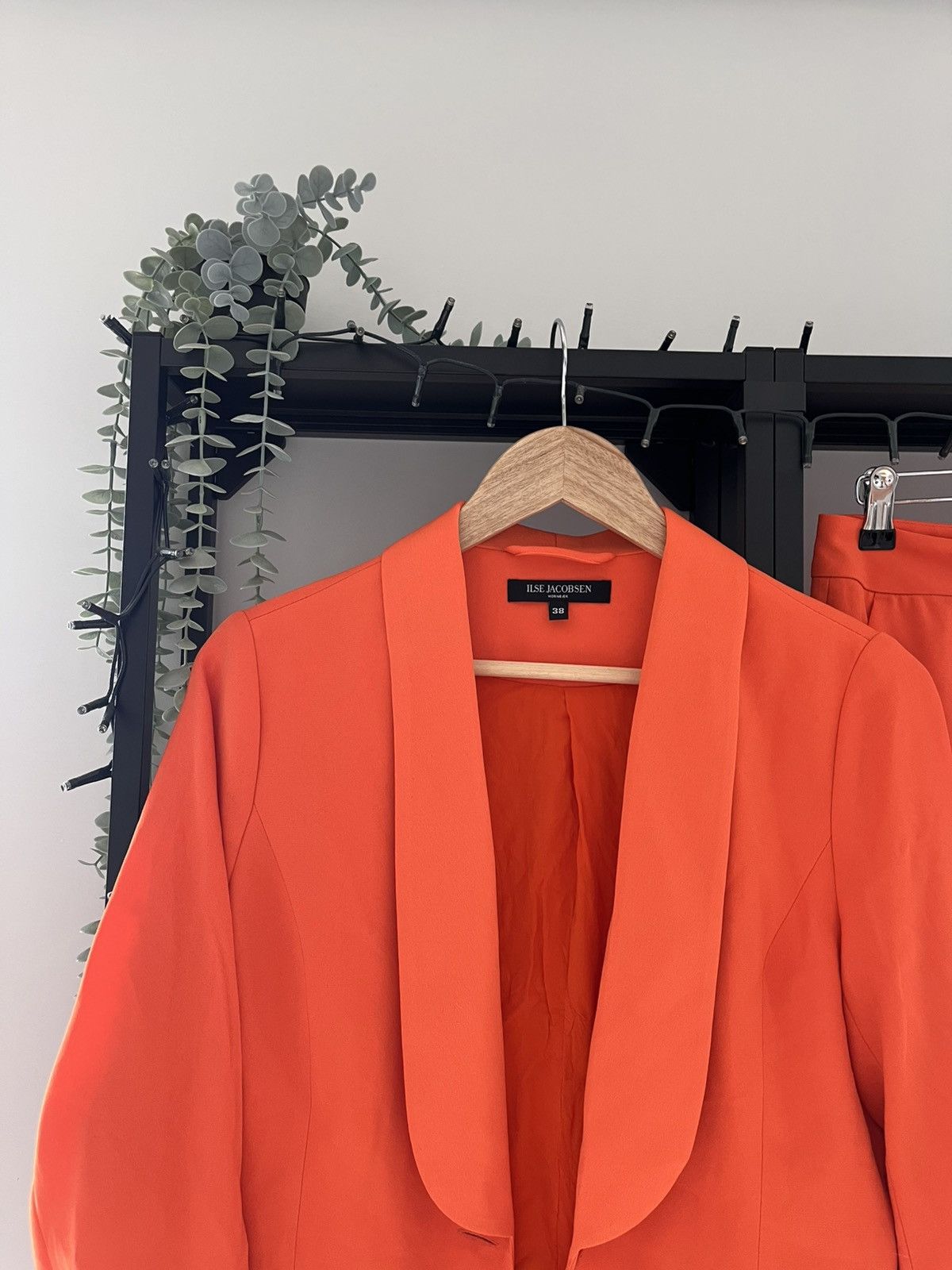 Ilse Jacobsen Ilse Jacobsen Orange suit blazer trousers Size M / US 6-8 / IT 42-44 - 2 Thumbnail
