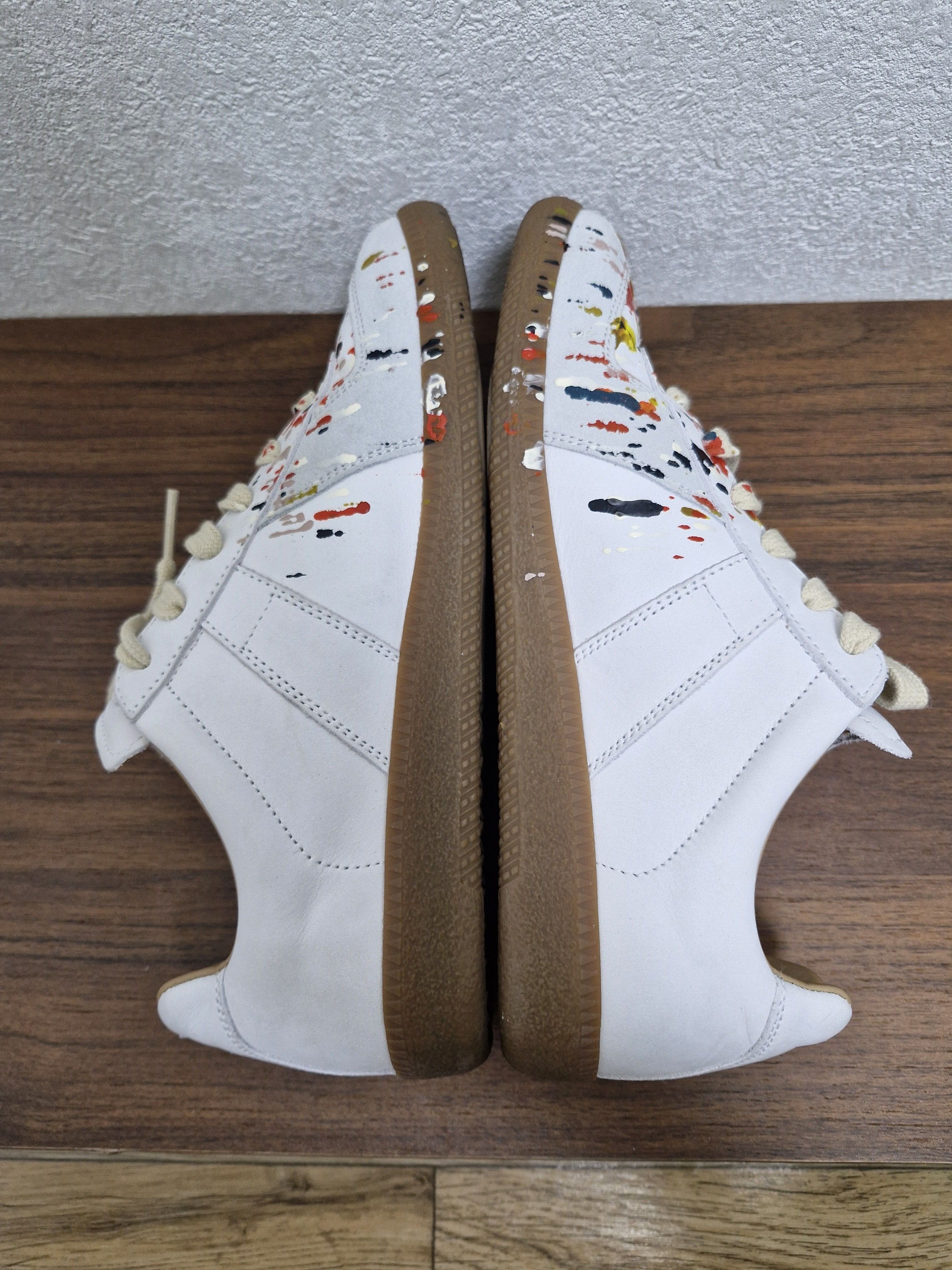 Maison Margiela MAISON MARGIELA Paint Splatter GATs Size US 5.5 / EU 38 - 9 Thumbnail