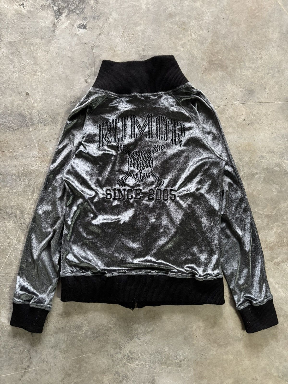 Hysteric Glamour × If Six Was Nine × Le Grande Bleu (L.G.B.) RUMOR y2k silk smooth style light jacket skull punk japanese Size US S / EU 44-46 / 1 - 9 Thumbnail