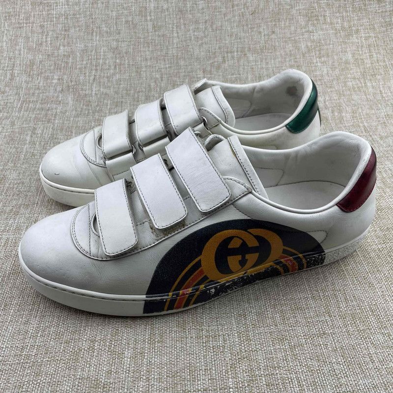 Gucci Gucci ACE Velcro Fashion Sneakers for Men Size US 8 / EU 41 - 1 Thumbnail