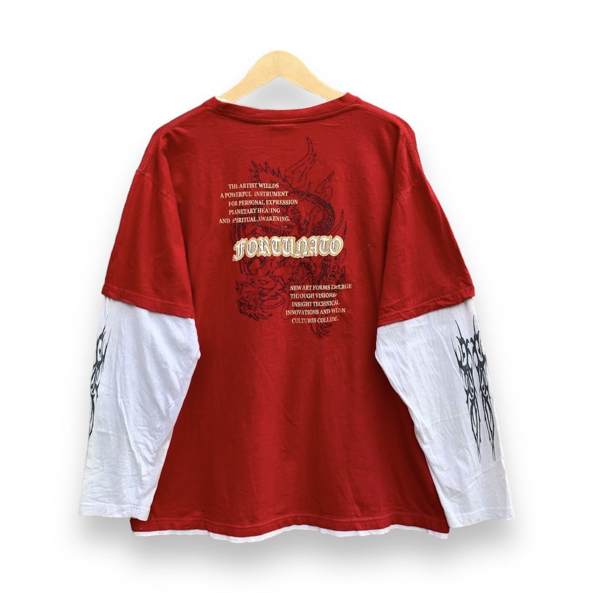 Other Y2k poem longsleeave tee Size US XL / EU 56 / 4 - 3 Thumbnail