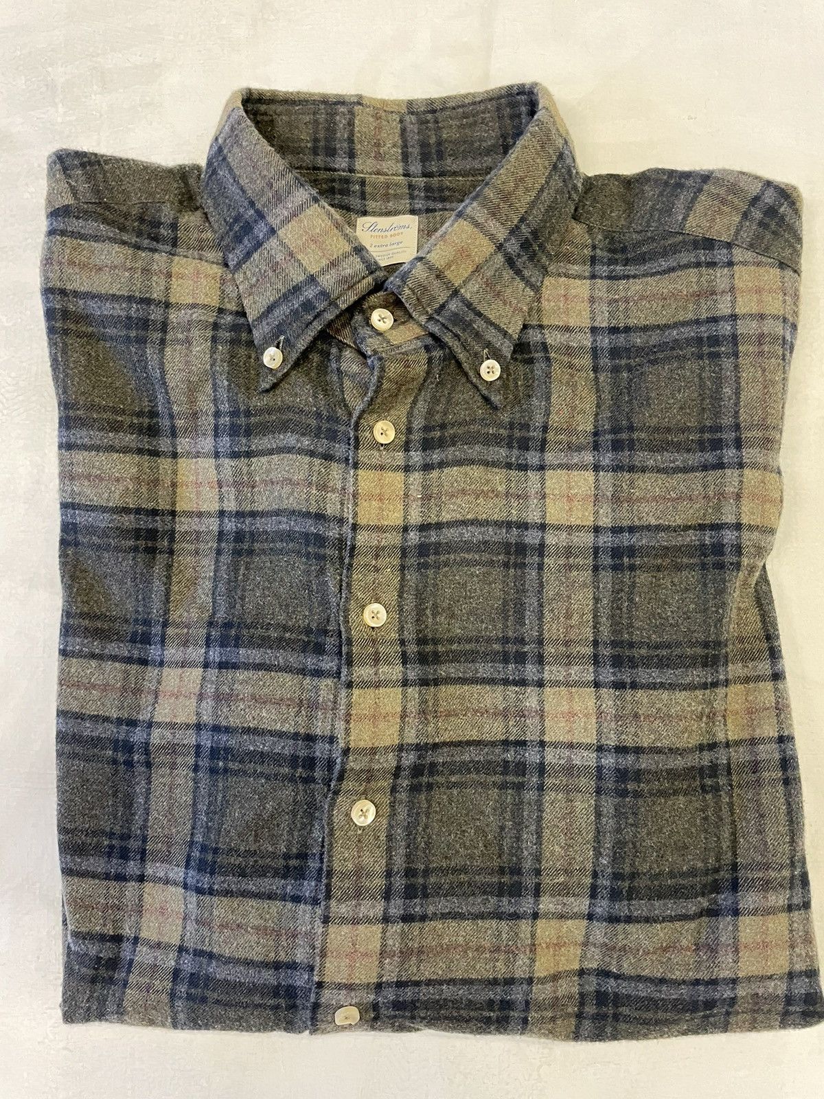 Strenstroms Plaid Flannel Button Down Shirt Size US XXL / EU 58 / 5 - 1 Thumbnail