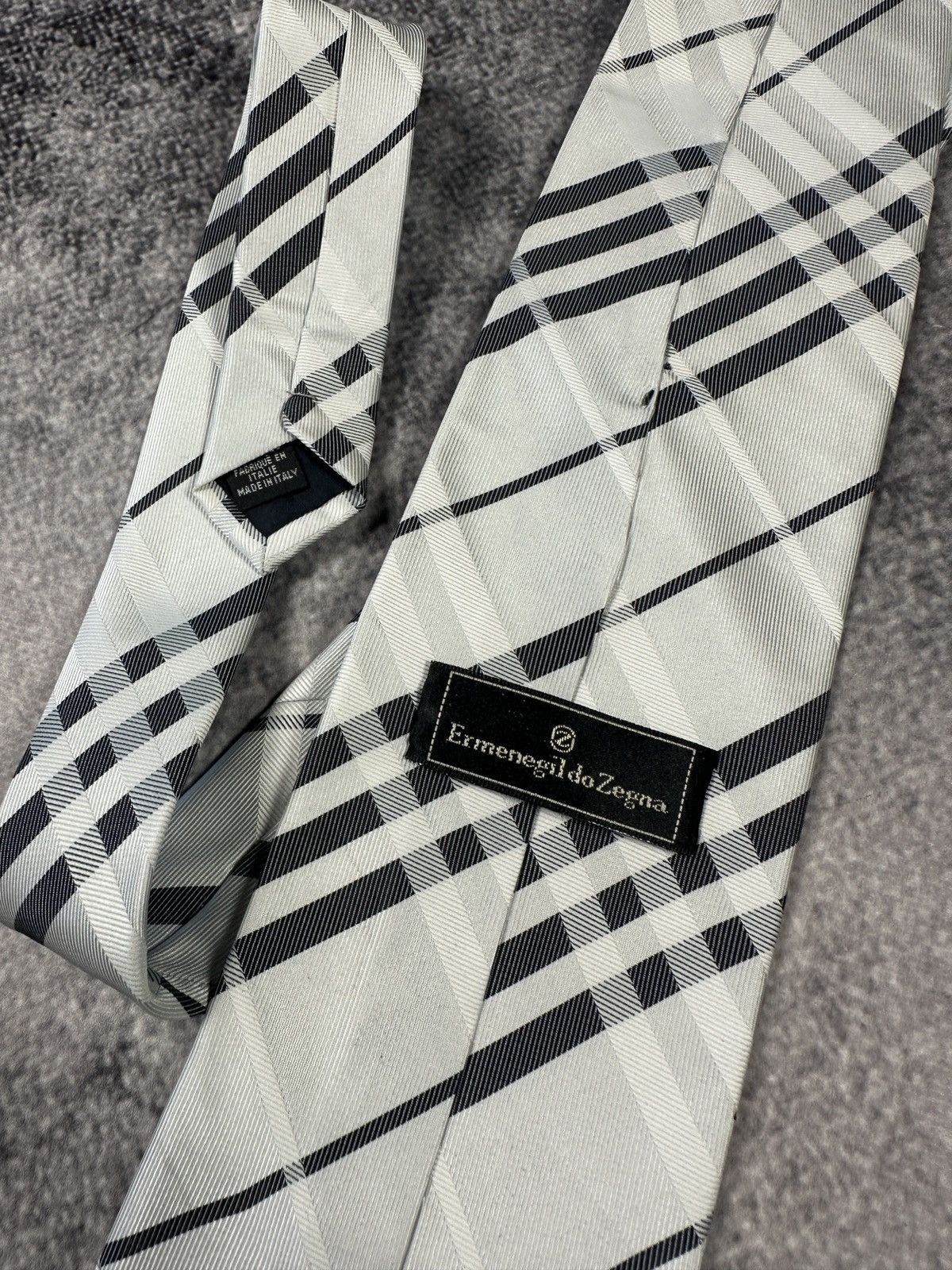 Ermenegildo Zegna Vintage Ties Zegna Rare Luxury Designer Italy Streetwear USA Size ONE SIZE - 4 Thumbnail
