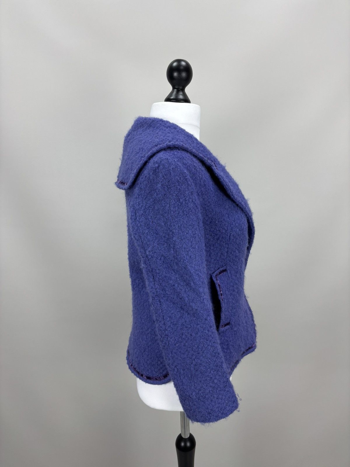 John Galliano Womens blazer John Galliano Size M Color Purple Size M / US 6-8 / IT 42-44 - 5 Thumbnail