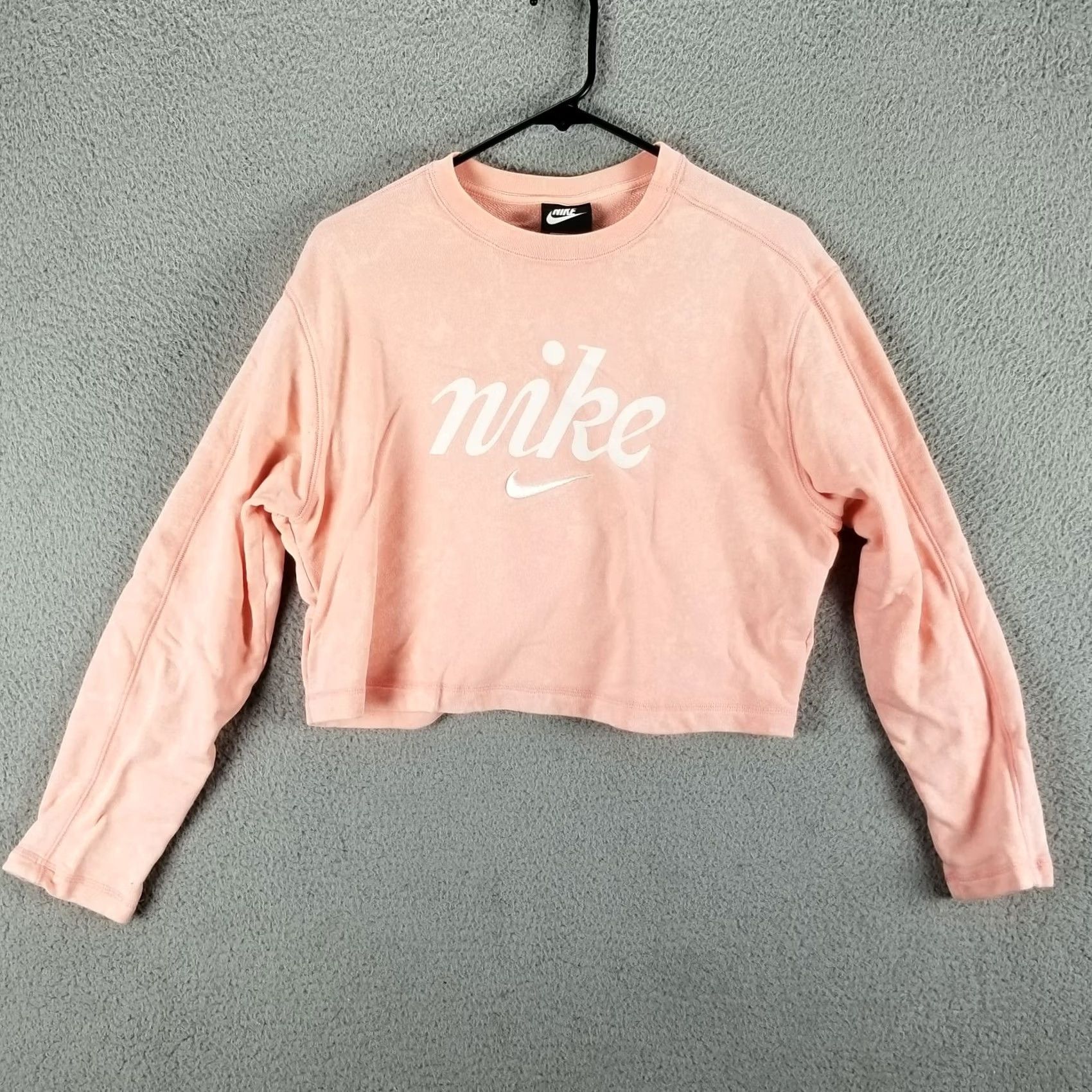 Nike Nike Sportswear Crew Sweater L Women Multicolor Acid Washed Center Swoosh BQ8031-697 Size L / US 10 / IT 46 - 2 Thumbnail
