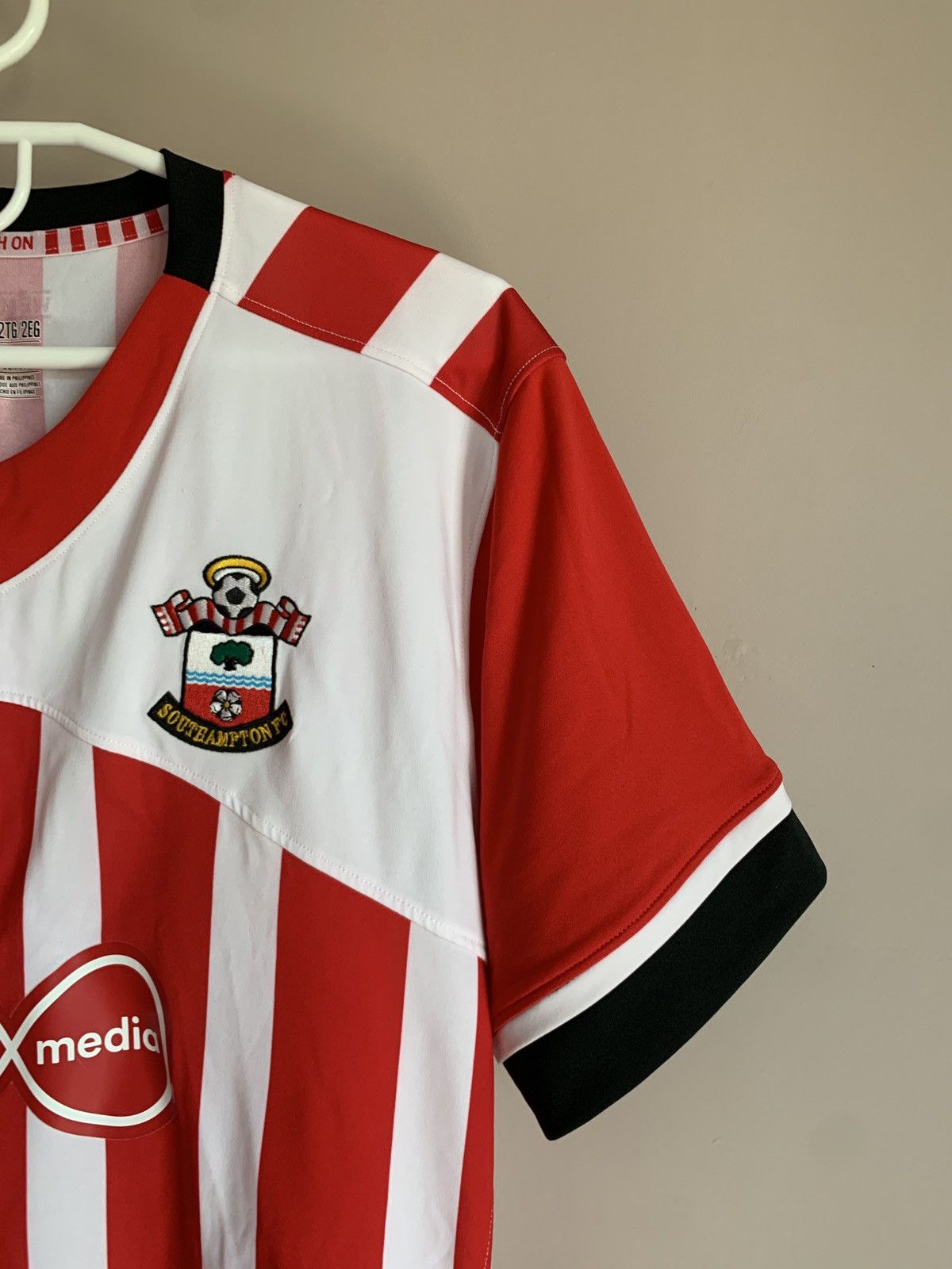 Under Armour Southampton Home Football Shirt Under Armour Soccer Jersey Size US XXL / EU 58 / 5 - 4 Thumbnail