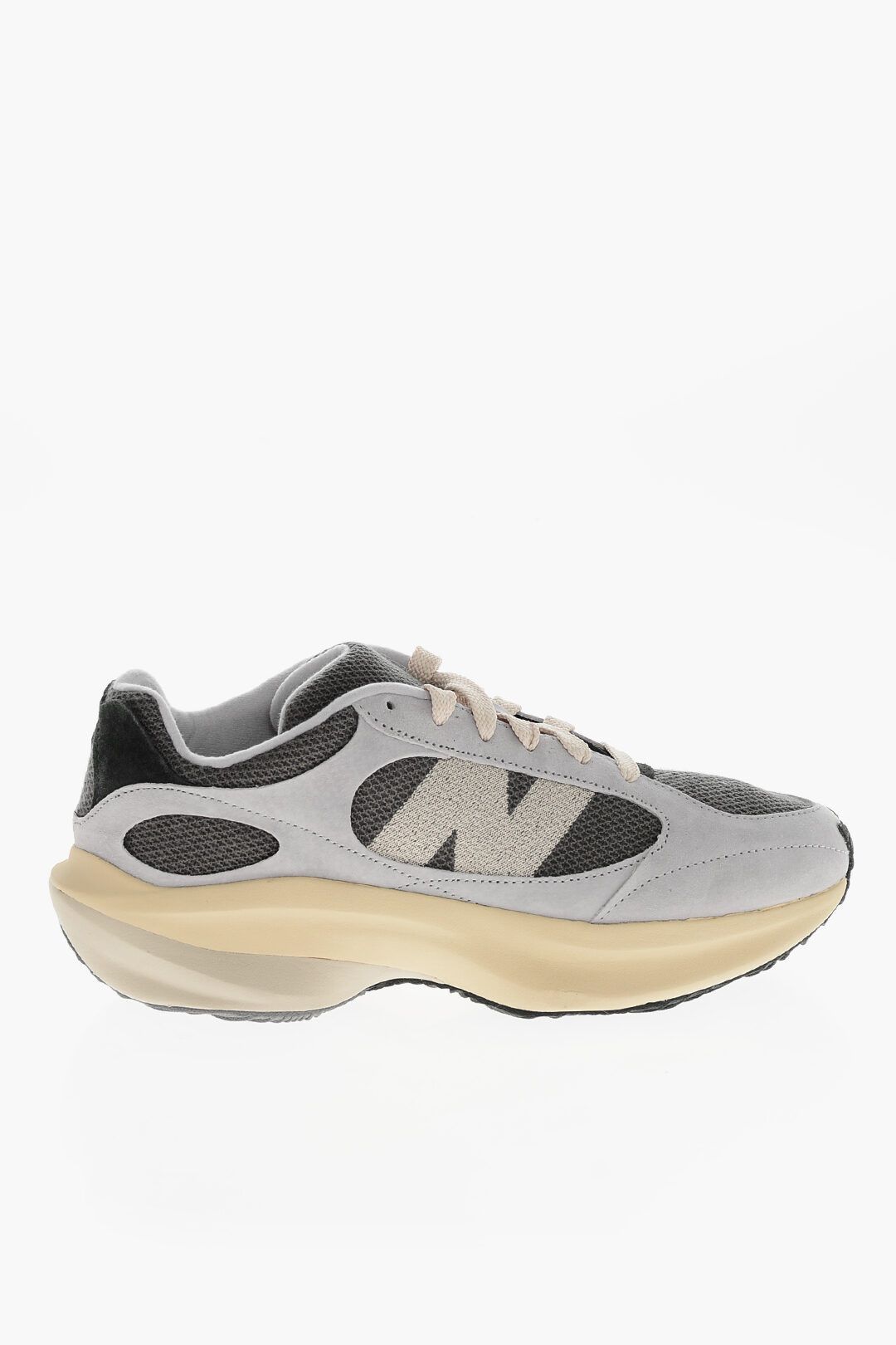 og1mm1125 Suede Moyen Low-Top Sneakers in Grey