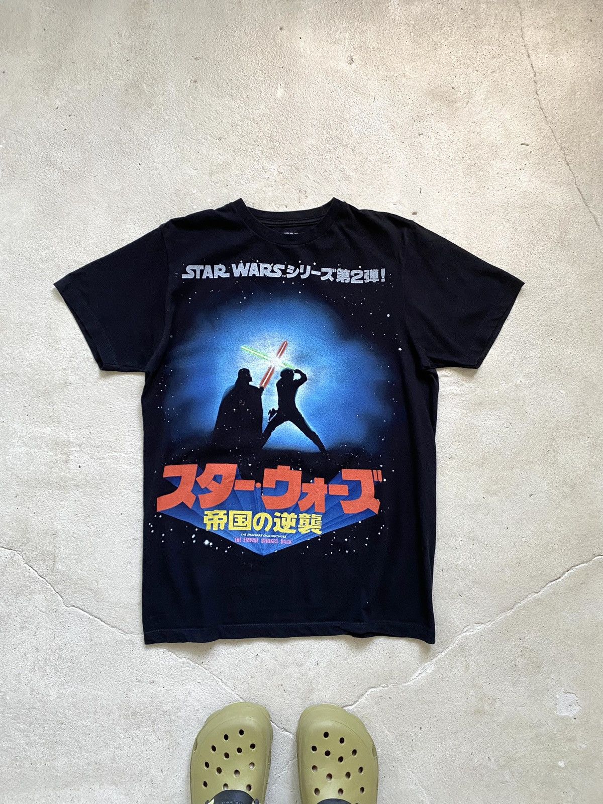 Star Wars Rare! Vintage Star Wars Japan Movie Promo T Shirt Size US M / EU 48-50 / 2 - 1 Thumbnail