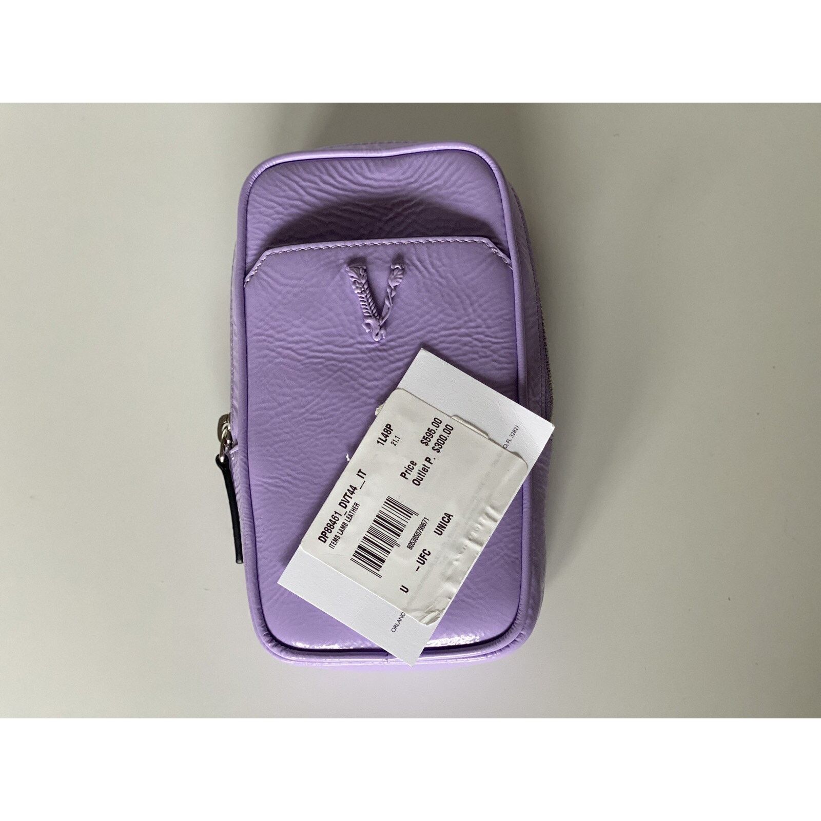Versace Versace Leather Jacaranda Virtus Crossbody Bag DP88461 Size ONE SIZE - 17 Thumbnail