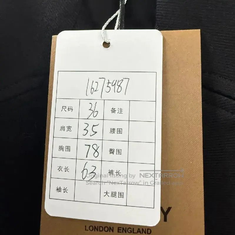 Burberry Burberry Women's Black Wool Jacket. Size M / US 6-8 / IT 42-44 - 7 Thumbnail