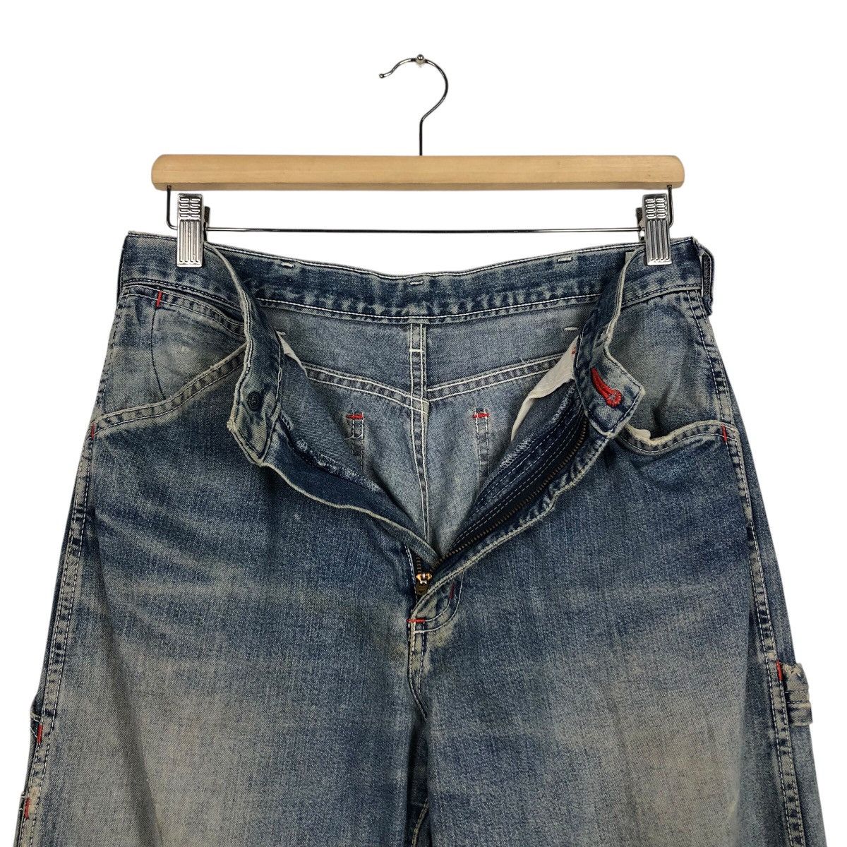 Vintage × Wrangler 📌Vintage Denim Jeans Wrangler Authentic Western Wear Size US 30 / EU 46 - 19 Thumbnail