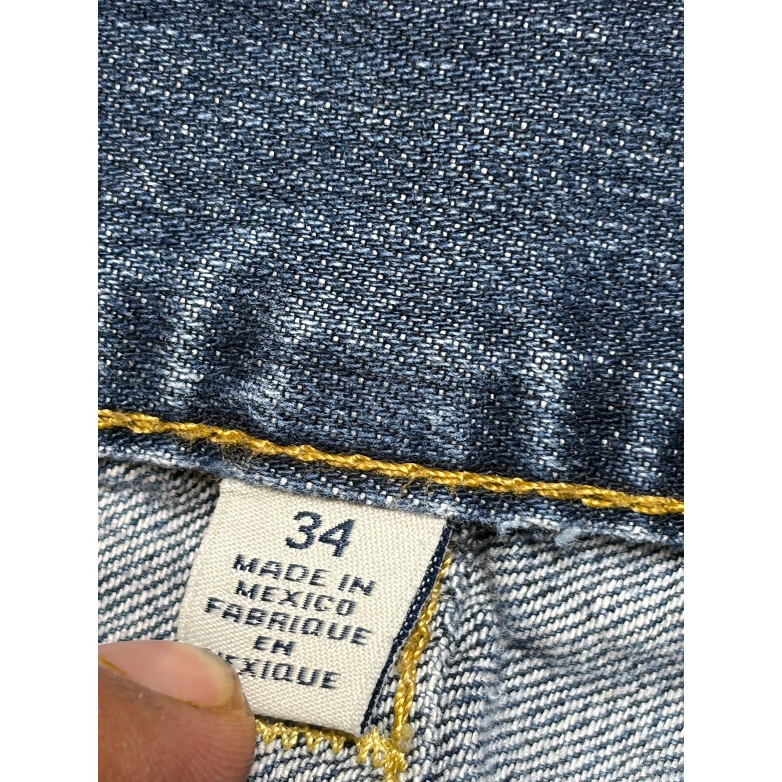 True Religion True Religion Men’s Jeans Size 34 Straight Basic Old Y2K Size US 34 / EU 50 - 4 Thumbnail