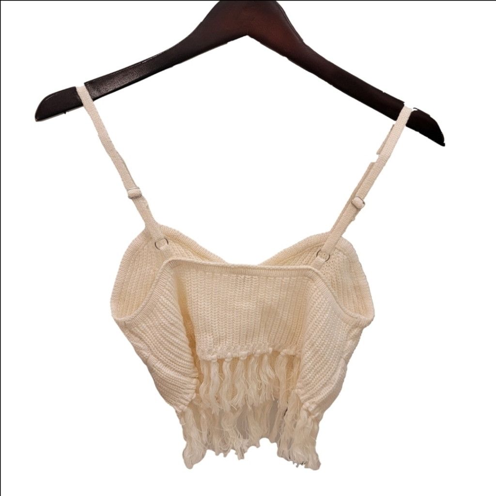 Other NWT Wild Fable Crochet Knit Crop Top Size M / US 6-8 / IT 42-44 - 4 Thumbnail