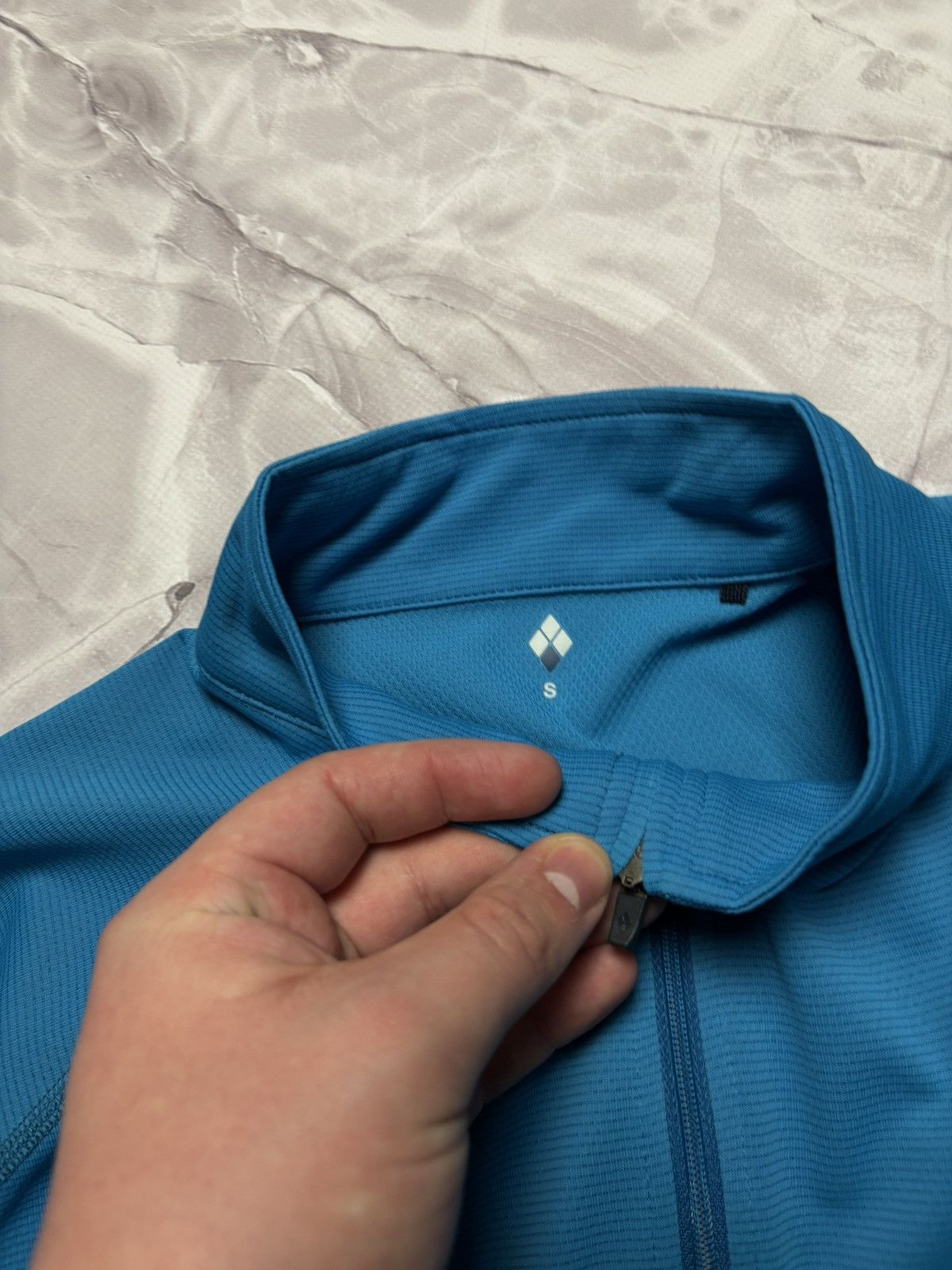Montbell Montbell Wickron Cool Long Sleeve Zip Shirt Hiking Mens S Size US S / EU 44-46 / 1 - 10 Thumbnail