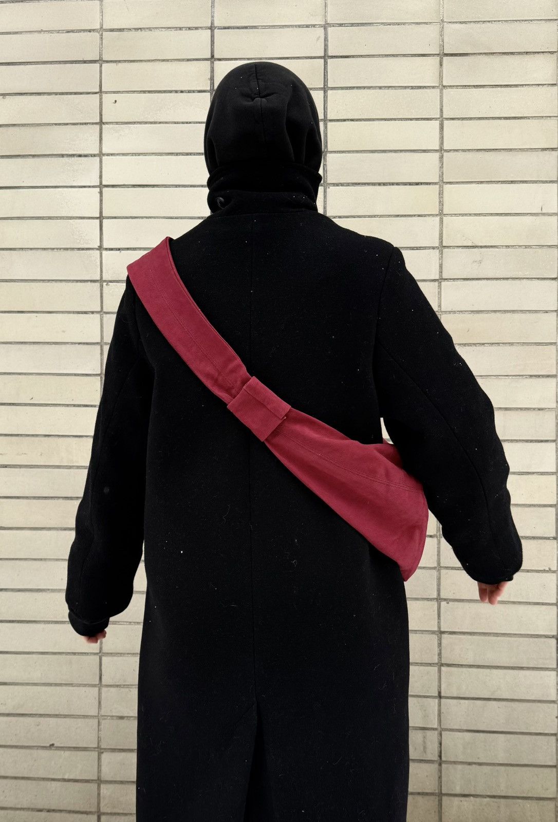 Other Red Y2K Sling Bag - Unisex Minimal, Japan Style Size ONE SIZE - 13 Thumbnail
