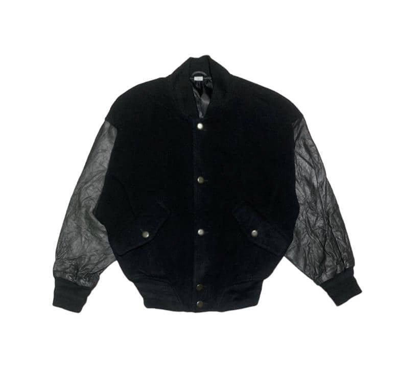 Japanese Brand Vintage Capital Wool Varsity Jacket Sleeve Leather Size US L / EU 52-54 / 3 - 2 Thumbnail