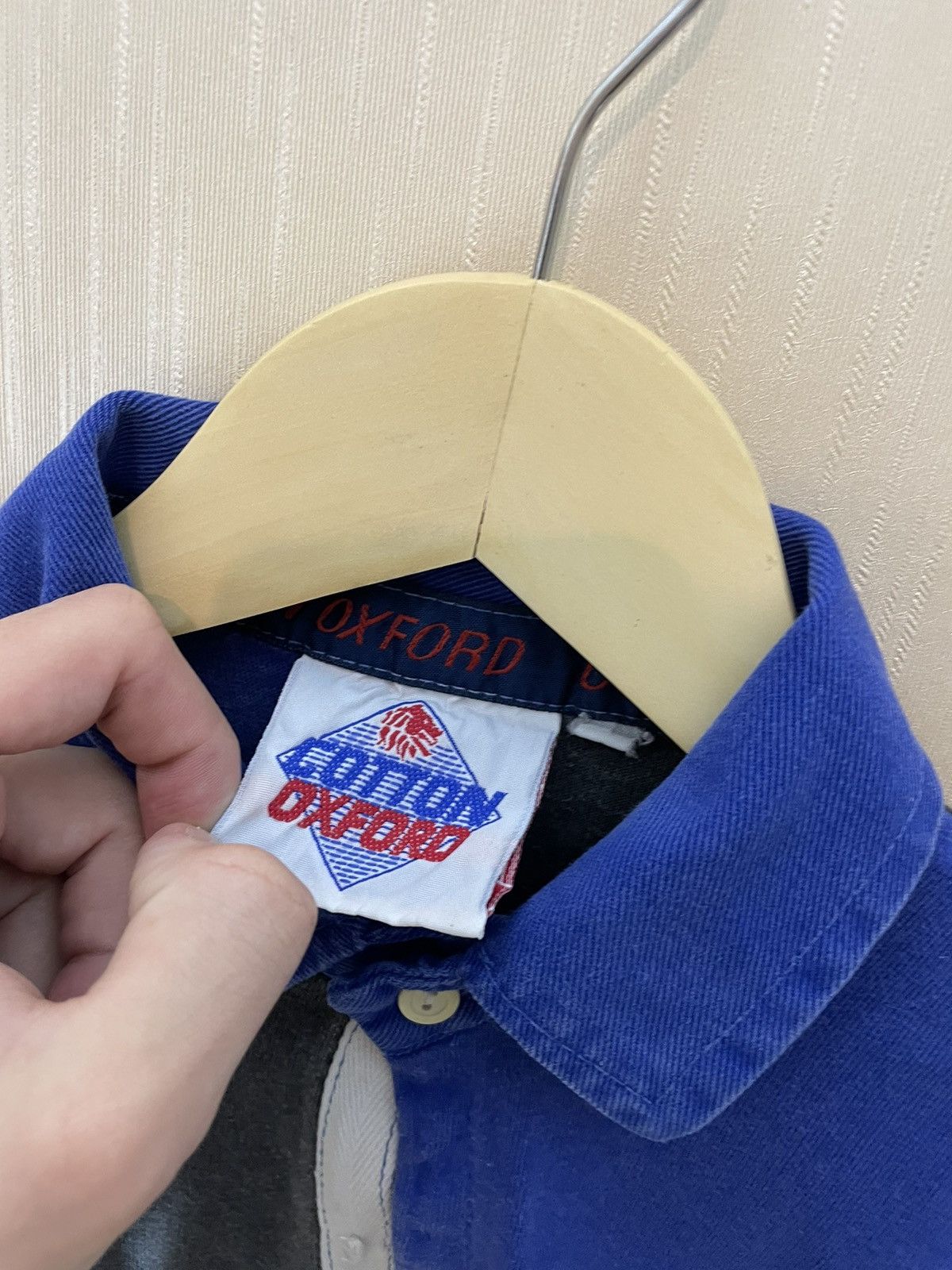 Cotton Traders × Vintage Cotton Oxford 4 nation vintage rugby jersey 80-90s Size US L / EU 52-54 / 3 - 5 Thumbnail