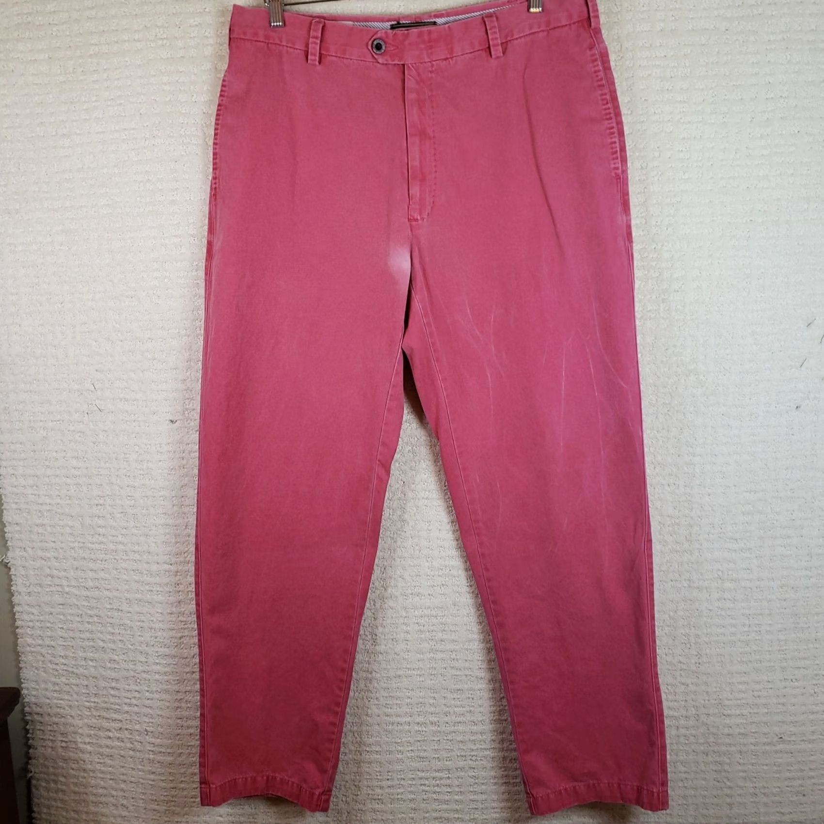 Orvis Orvis Nantucket Red Pants Men’s Chino 36 x 31 Cotton Twill Flat Front Casual Business Travel Size US 36 / EU 52 - 2 Thumbnail