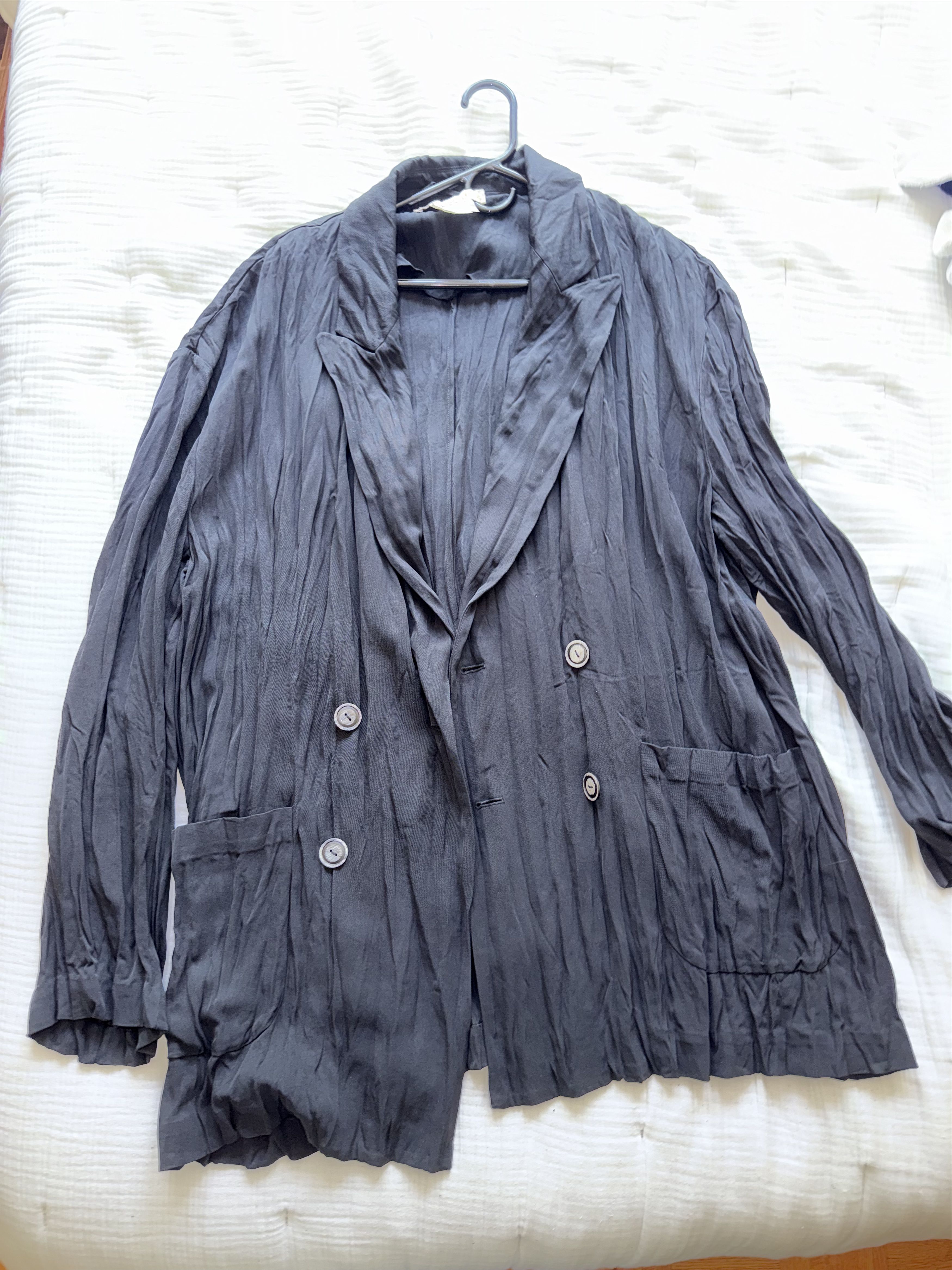Acne Studios Acne Studios Pleated Blazer Size US M / EU 48-50 / 2 - 1 Thumbnail