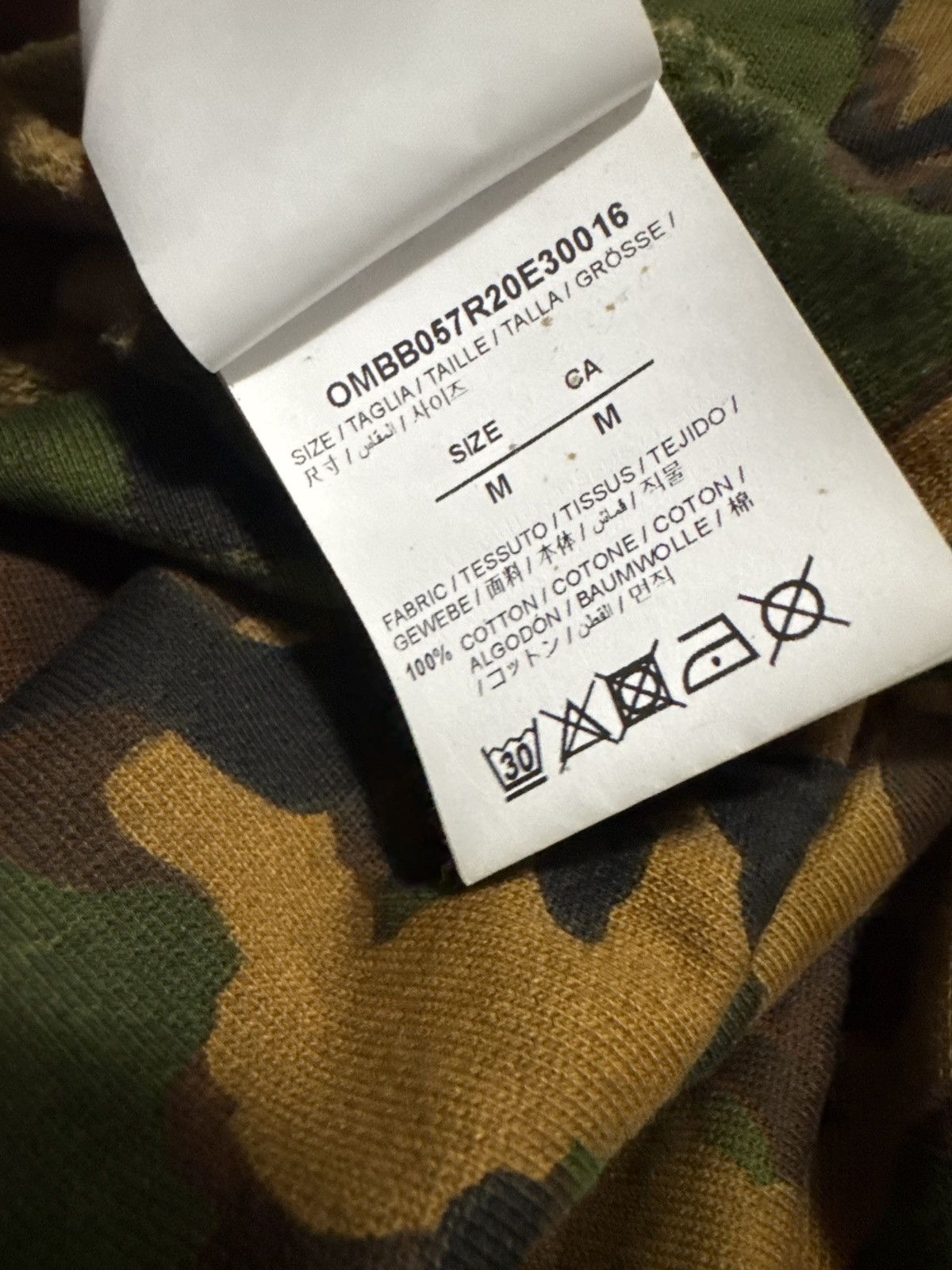 Off-White Camo Off-White Hoodie Size US M / EU 48-50 / 2 - 4 Thumbnail