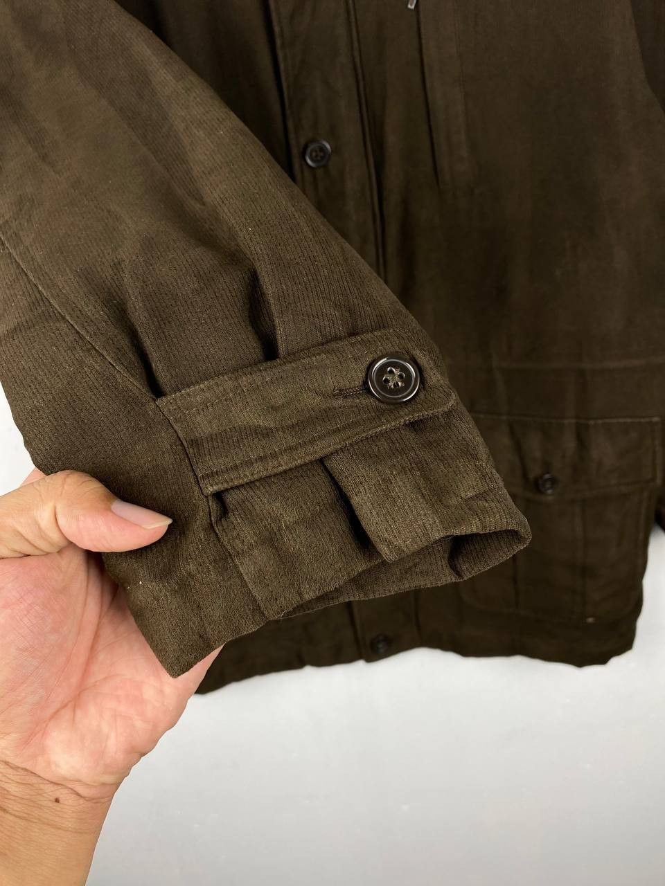 Japanese Brand troy bros brown velvet jacket nice design Size US M / EU 48-50 / 2 - 4 Thumbnail