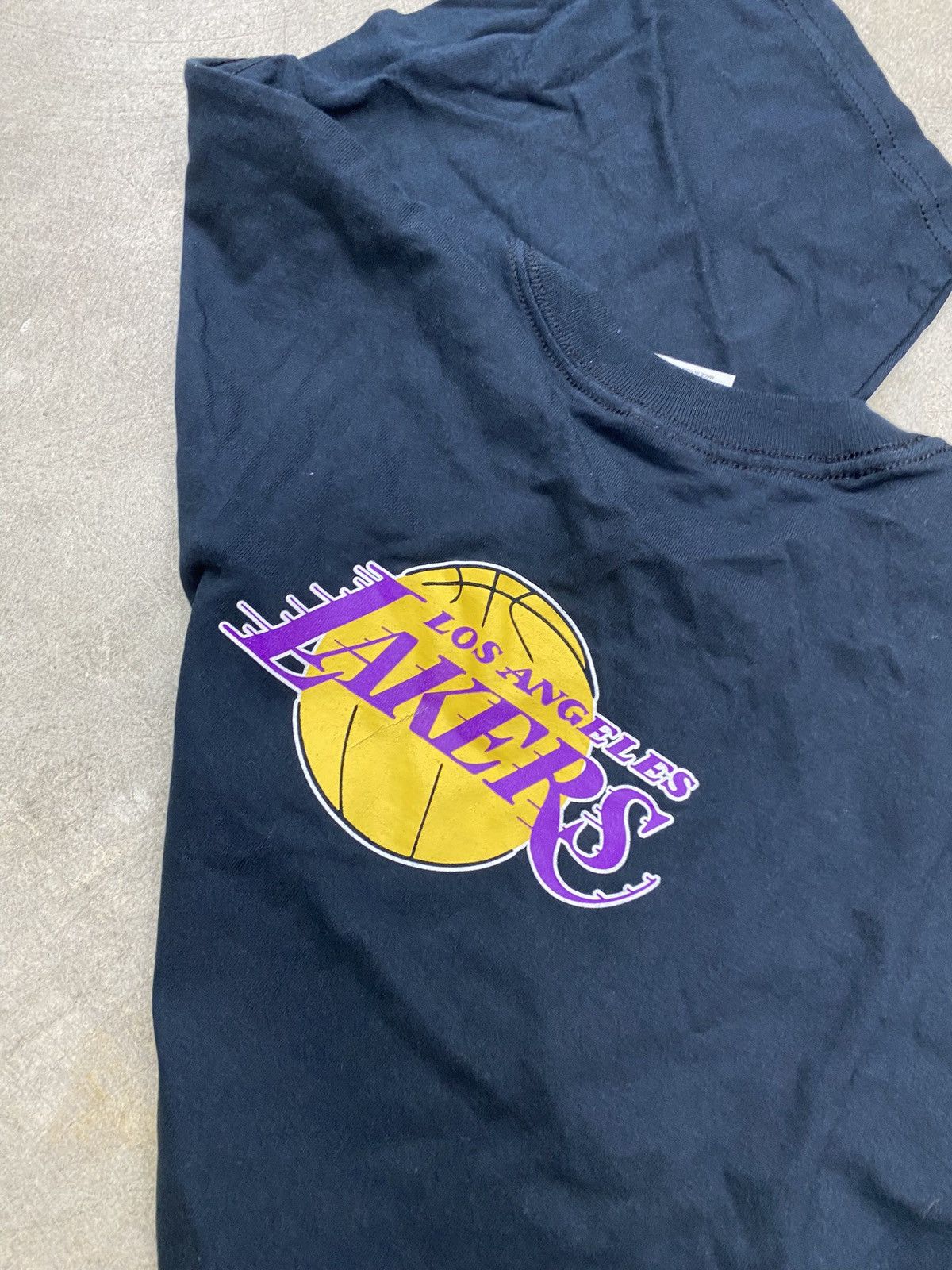 NBA Vintage Los Angeles Lakers Team Photo Tee Size US XL / EU 56 / 4 - 4 Thumbnail