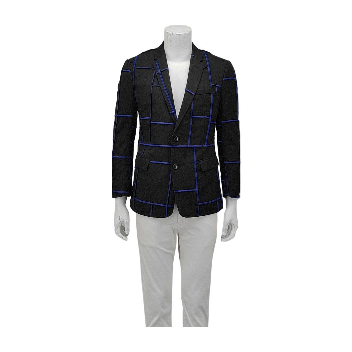 Dior Dior Homme Wool Grid Stitch Blazer 48 Size 38R - 1 Thumbnail