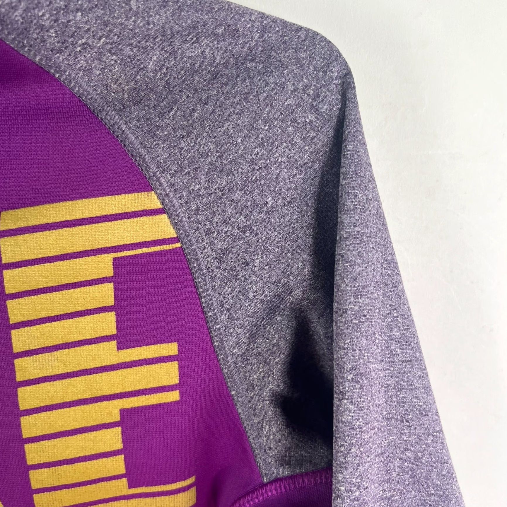 Nike Nike Terma-Fit Colorblock Hooded Sweatshirt Purple Size S Spell-Out Size S / US 4 / IT 40 - 2 Thumbnail