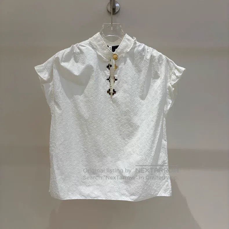 Louis Vuitton Louis Vuitton Three-dimensional jacquard dark pattern and Size S / US 4 / IT 40 - 1 Thumbnail