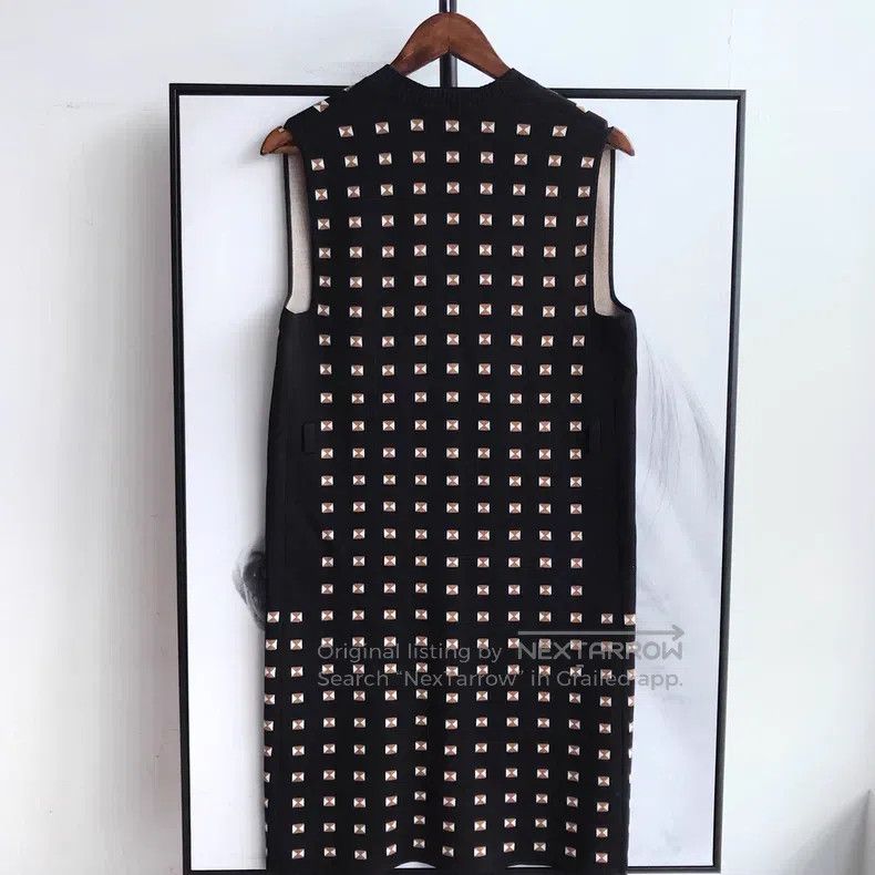 Hermes Hermes Black Knit Long Cardigan Size XXS / US 00 / IT 34 - 2 Thumbnail