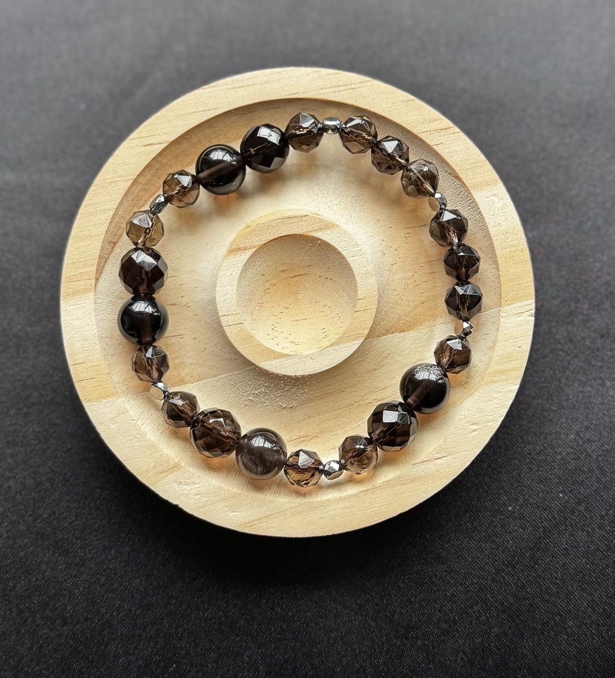 Handmade Smokey Quartz Bracelet Size ONE SIZE - 3 Thumbnail