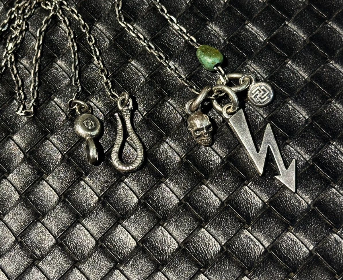 Vintage Fate.Co Necklace/pendant set（Lightning, skull, turquoise…） Size ONE SIZE - 11 Thumbnail
