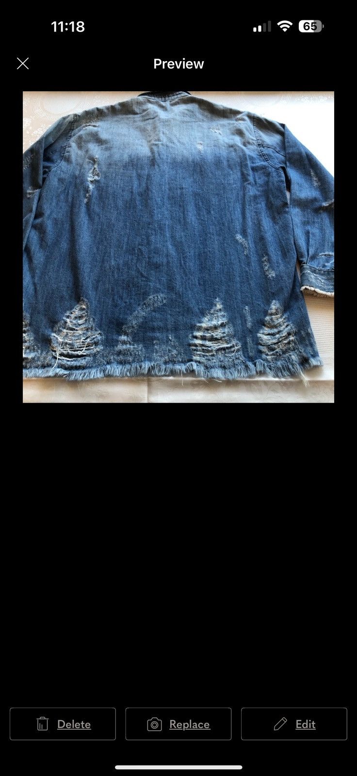 Iro IRO Experience Denim Button-Down Shirt Men’s Size 34 (US- S) Size US S / EU 44-46 / 1 - 15 Thumbnail