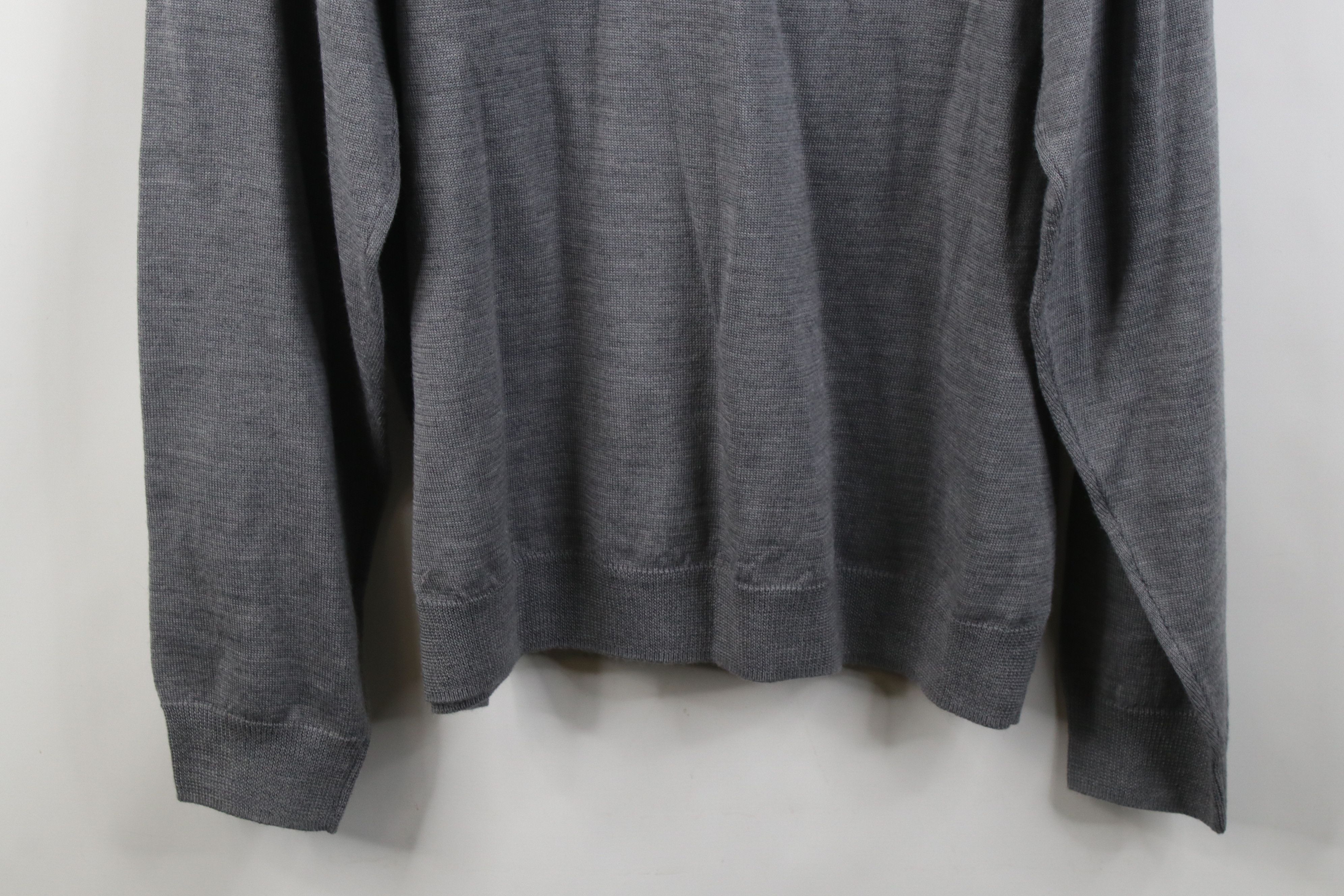 Vintage Vintage 90s Streetwear Wool Blend Knit Collared Sweater Size US XXL / EU 58 / 5 - 11 Thumbnail