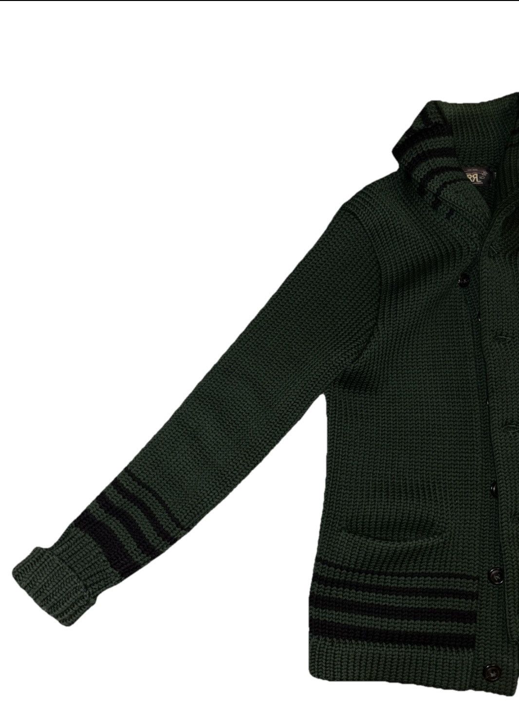 Ralph Lauren RRL Ralph Lauren Line Knit Jacket Cardigan Size US M / EU 48-50 / 2 - 4 Thumbnail