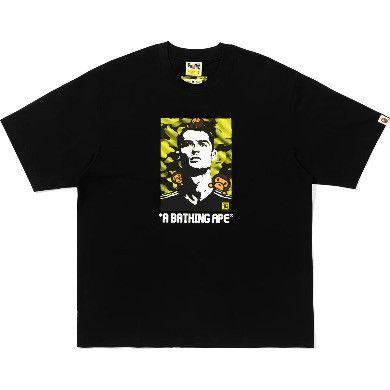 Bape CR7 Cristiano Ronaldo Bape Black T shirt Limited Edition New Size US L / EU 52-54 / 3 - 1 Thumbnail