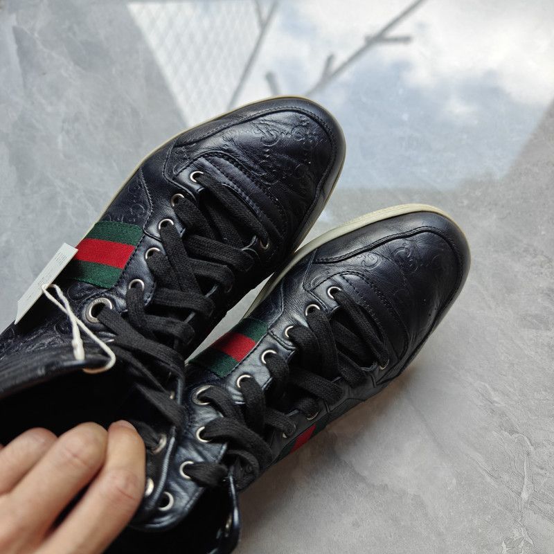Gucci Gucci Colorblock High-Top Sneakers for Men Size US 9 / EU 42 - 5 Thumbnail