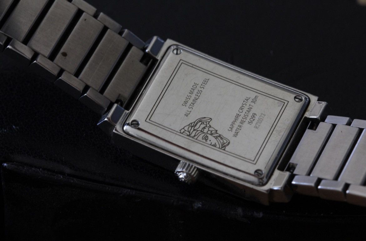 Versace × Vintage Rare Discontinued Versace Landmark Watch Size ONE SIZE - 9 Thumbnail